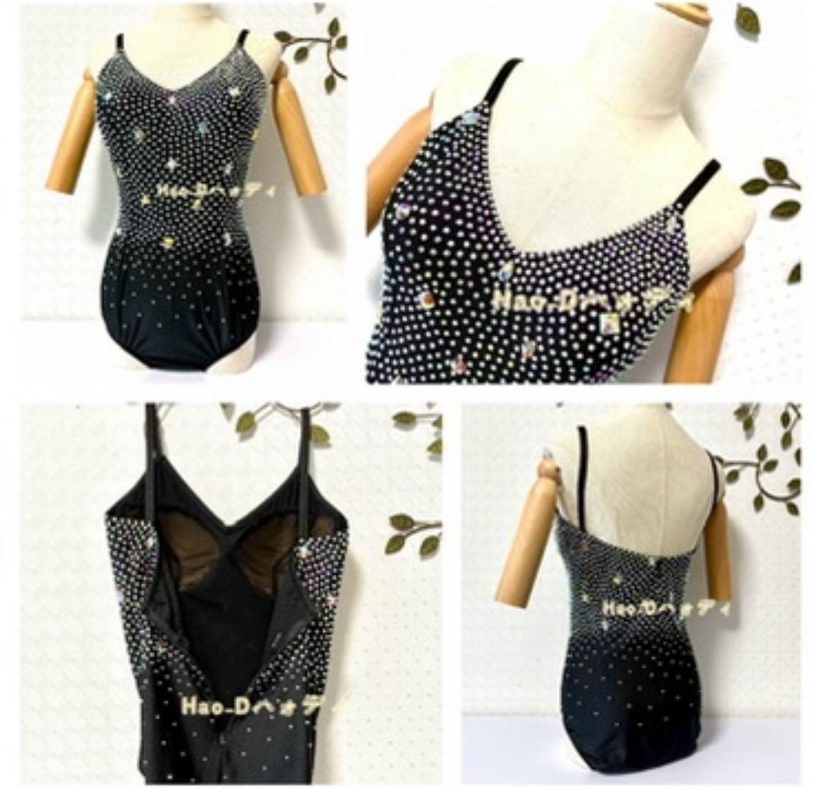 Hao-D★新品★M★肌色★レオタード★胸パット付きインナー★バレエ★ハオディ Hao-D☆新品☆M☆肌色☆レオタード☆胸パット付きインナー